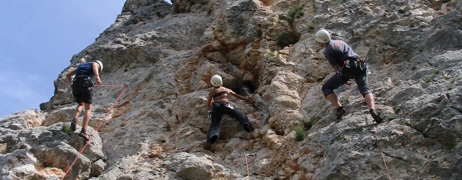 Kletterkurs am Canyon du Verdon